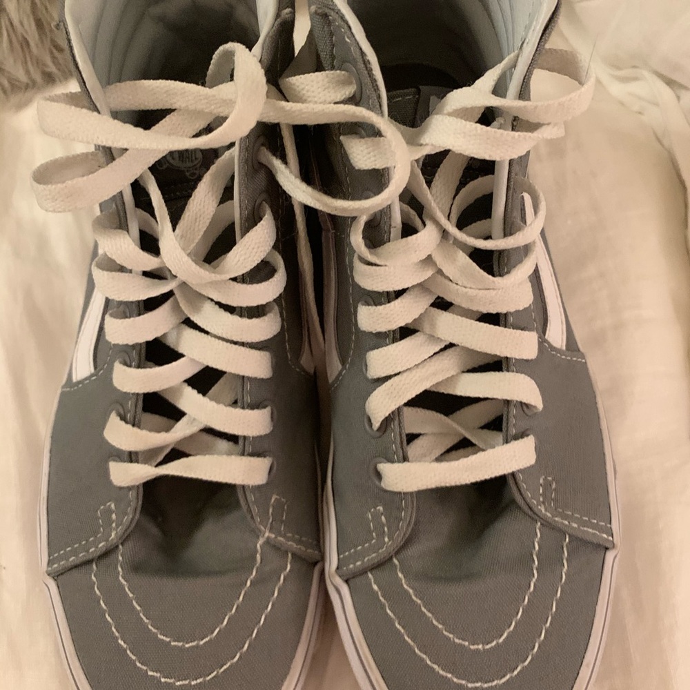 Women’s Grey High Top Vans